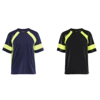 Camiseta de trabajo de mangas cortas Blaklader 100% Algodón 352310308833L