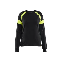 Camiseta de trabajo Mangas largas Blaklader 100% Algodón Mujer 352110309933M 2