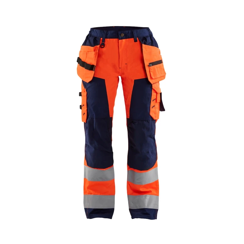 Pantalón de trabajo Alta Visibilidad Multibolsillos Blaklader Mujer 715618113389C42