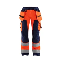 Pantalón de trabajo Alta Visibilidad Multibolsillos Blaklader Mujer 715618113389C42