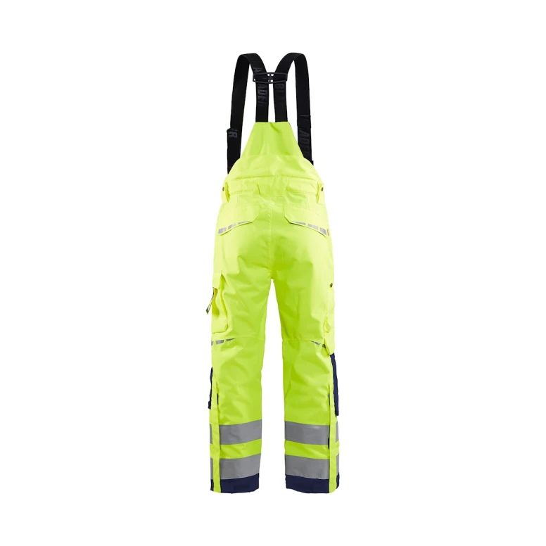 Peto Pantalón de trabajo Alta Visibilidad Multibolsillos Blaklader high vis Impermeable 186719773389C50