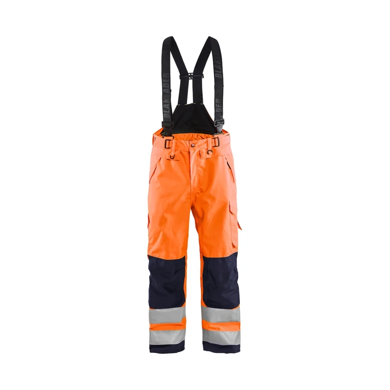 Peto Pantalón de trabajo Alta Visibilidad Multibolsillos Blaklader high vis Impermeable 186719773389C50