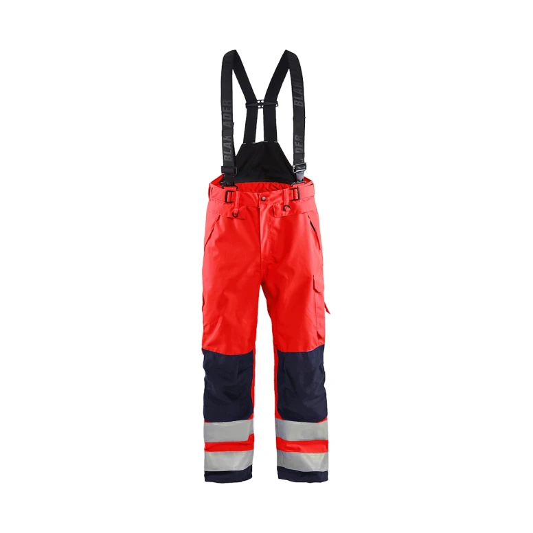 Peto Pantalón de trabajo Alta Visibilidad Multibolsillos Blaklader high vis Impermeable 186719775599C50