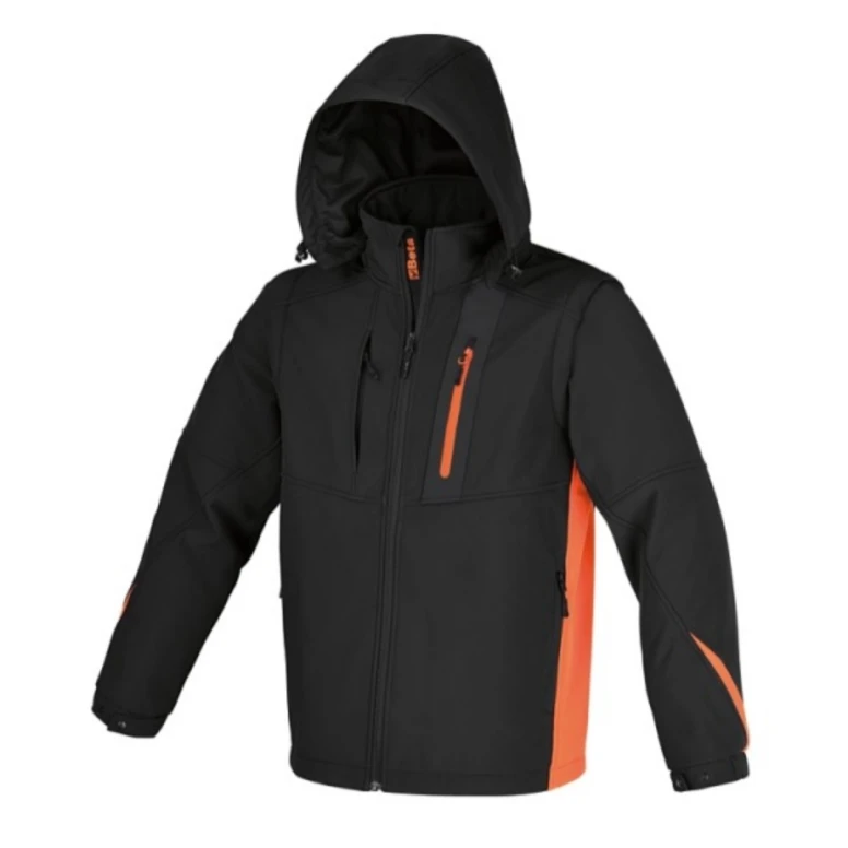 Chaqueta de trabajo Beta Softshell Capucha y mangas desmontables 7659N