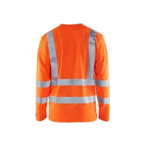 Camiseta de trabajo Alta Visibilidad Blaklader protección contra los rayos UV Mangas largas 338110703300L