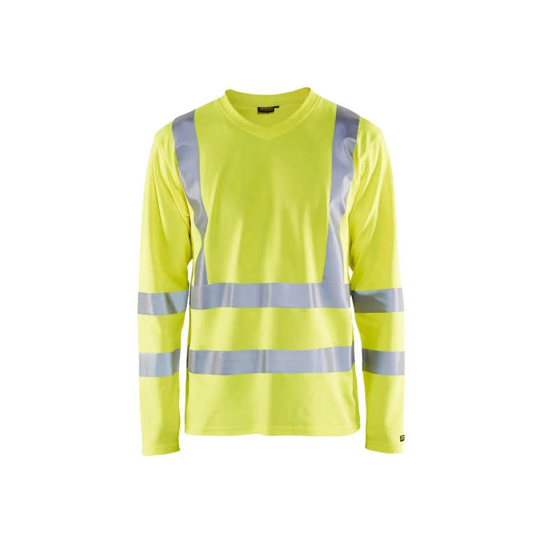Camiseta de trabajo Alta Visibilidad Blaklader protección contra los rayos UV Mangas largas 338110703300L