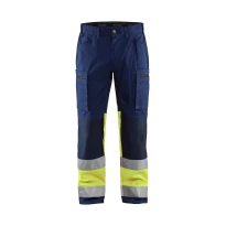 Pantalón de trabajo Alta Visibilidad Multibolsillos Stretch Blaklader High VIS 155118118933C50