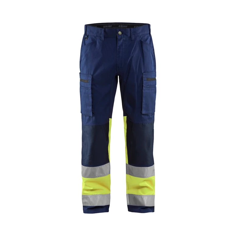 Pantalón de trabajo Alta Visibilidad Multibolsillos Stretch Blaklader High VIS 155118118933C50
