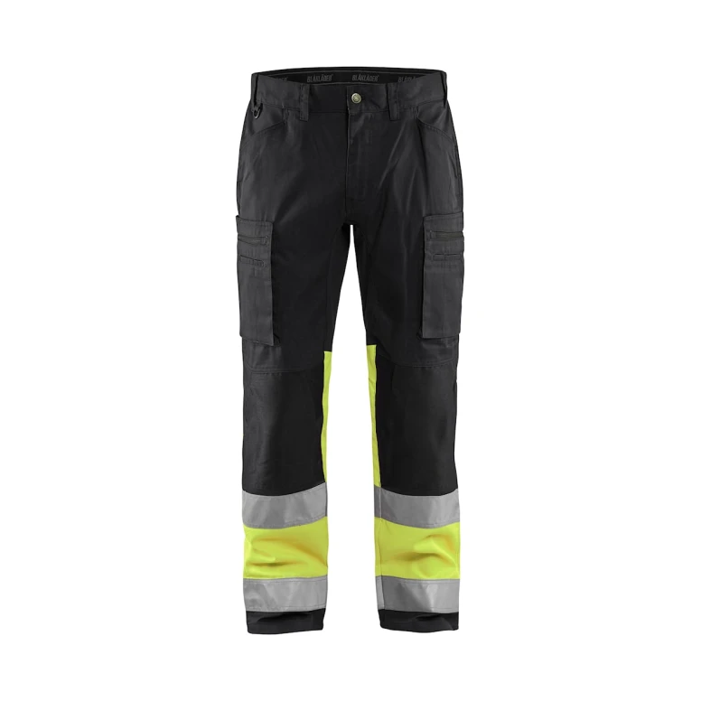 Pantalón de trabajo Alta Visibilidad Multibolsillos Stretch Blaklader High VIS 155118118933C50