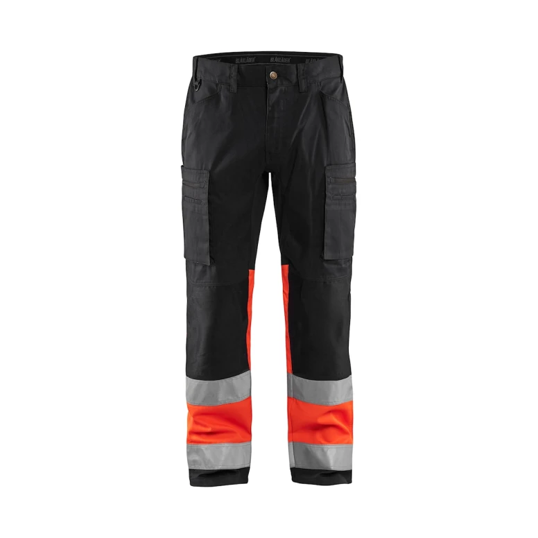 Pantalón de trabajo Alta Visibilidad Multibolsillos Stretch Blaklader High VIS 155118118933C50