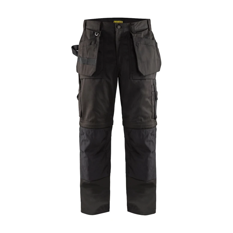 Pantalón de trabajo Multibolsillos zip off con pierna desmontable Blaklader 153818609900C50