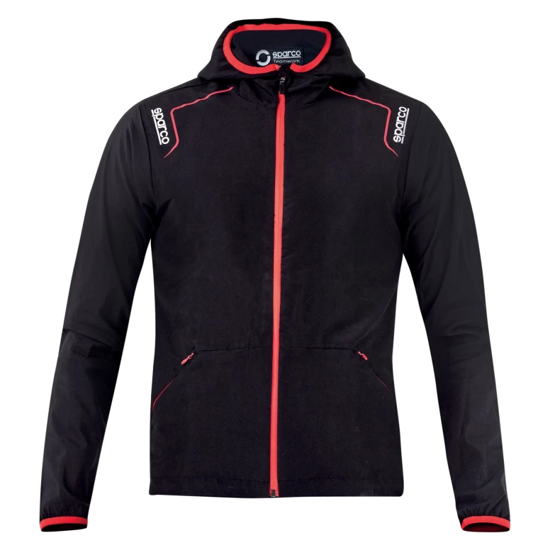 Chaqueta de trabajo Sparco WILSON en tejido antiviento y repelente al agua - negro