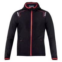 Chaqueta de trabajo Sparco WILSON en tejido antiviento y repelente al agua - negro