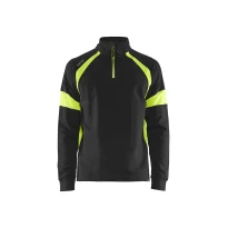 Sudadera de trabajo Blaklader 100% Algodón cremallera media 355011588933L 2