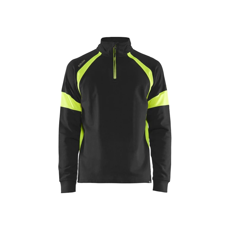 Sudadera de trabajo Blaklader 100% Algodón cremallera media 355011588933L