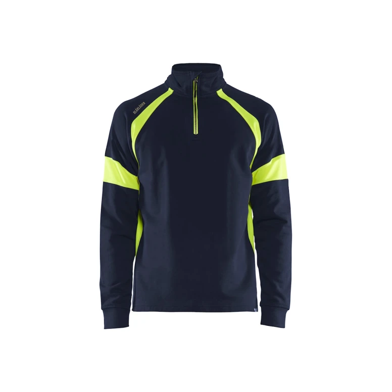 Sudadera de trabajo Blaklader 100% Algodón cremallera media 355011588933L
