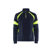 Sudadera de trabajo Blaklader 100% Algodón cremallera media 355011588933L
