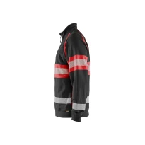 Sudadera de trabajo Blaklader Alta Visibilidad 100% Algodón cremallera completa 355111588933L
