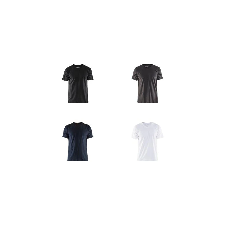 Camiseta de trabajo Mangas cortas Blaklader escote en V stretch 336010291000L
