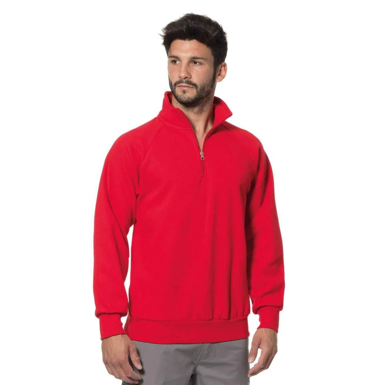 Sudadera de trabajo con cremallera corta Logica ITA503/12-L