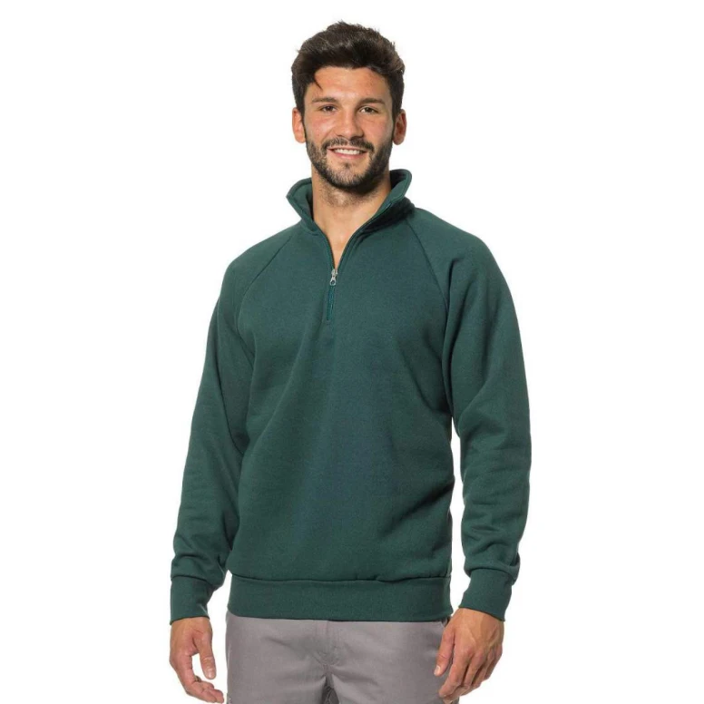 Sudadera de trabajo con cremallera corta Logica ITA503/12-L