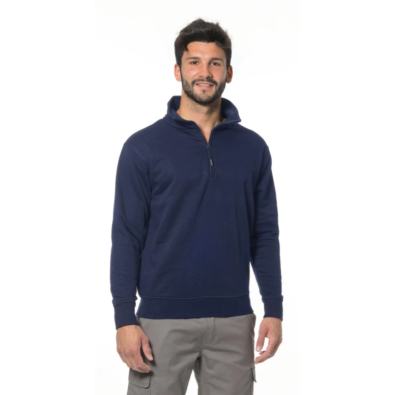 Sudadera de trabajo con cremallera corta Logica SANZENO/1-L
