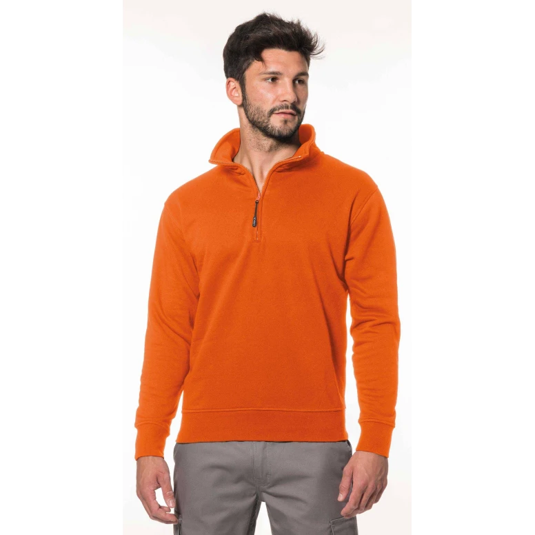 Sudadera de trabajo con cremallera corta Logica SANZENO/1-L