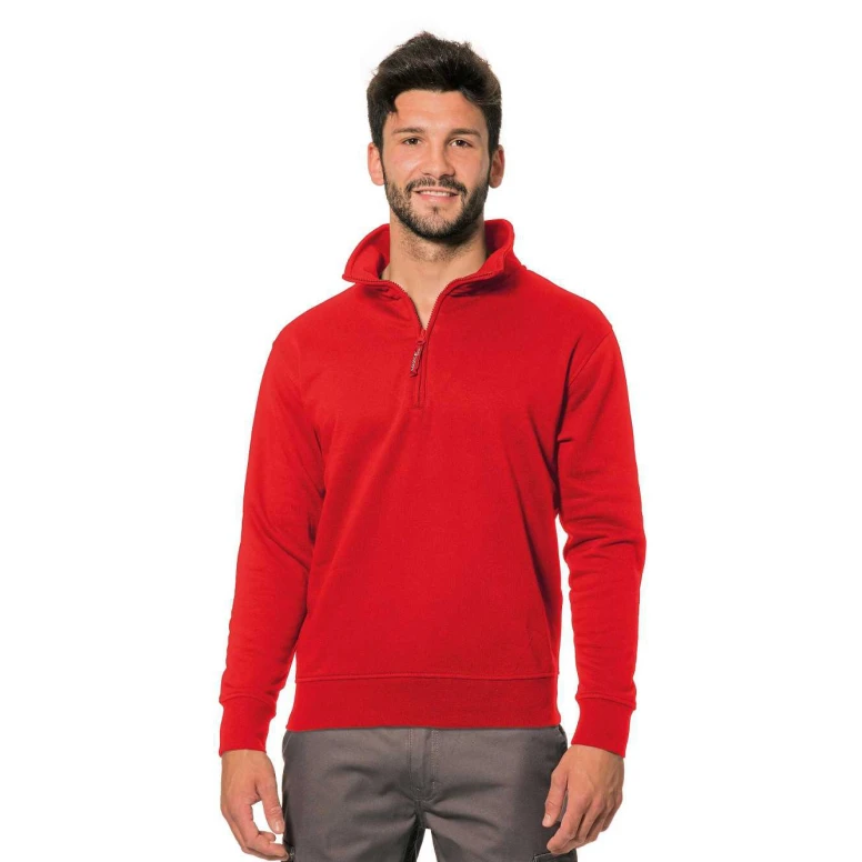 Sudadera de trabajo con cremallera corta Logica SANZENO/1-L