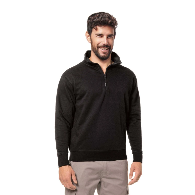 Sudadera de trabajo con cremallera corta Logica SANZENO/1-L