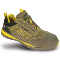 Zapatos de seguridad bajos Cuero gamuza Metal-free Logica S1P SRA DELTA-44