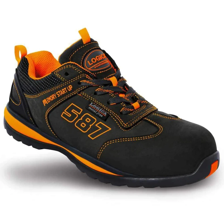 Zapatos de seguridad bajos Nabuk Metal-free Logica S3 SRA GAMMA-44