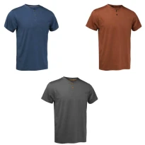 Camiseta de trabajo Serafino 100% Algodón de manga corta Logica MACAO/1-L