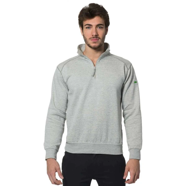 Sudadera de trabajo con cremallera corta Logica AMBRA1-L
