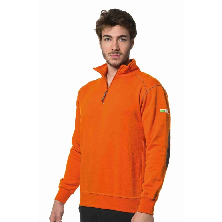Sudadera de trabajo con cremallera corta Logica AMBRA1-L
