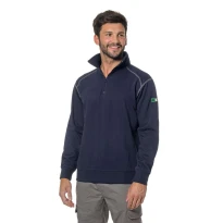 Sudadera de trabajo con cremallera corta Logica AMBRA1-L