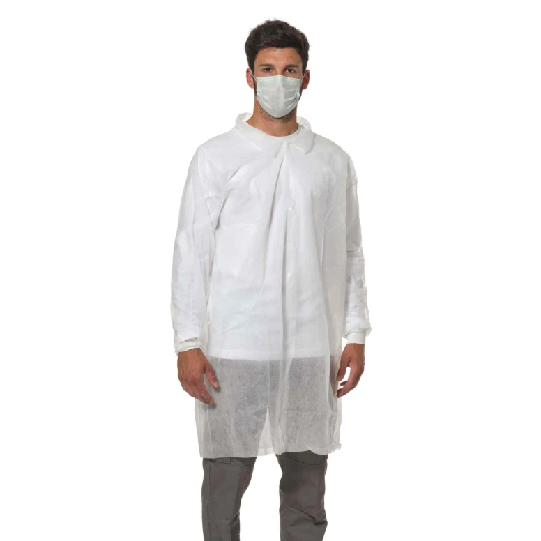 Bata desechable de trabajo Logica 810/30P-M/L