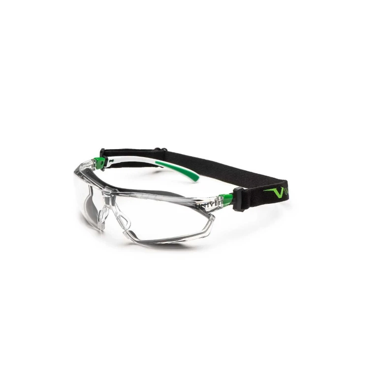 Gafas de trabajo con junta de goma y patillas ajustables Logica 506UG