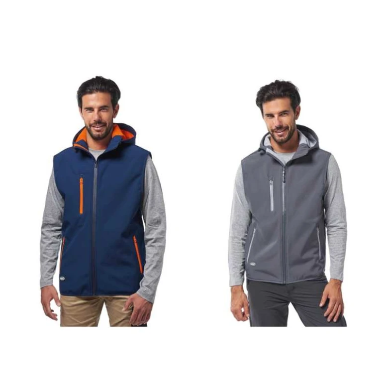 Chaleco de trabajo Soft-Shell con capucha fija Logica ATLANTIS1-L