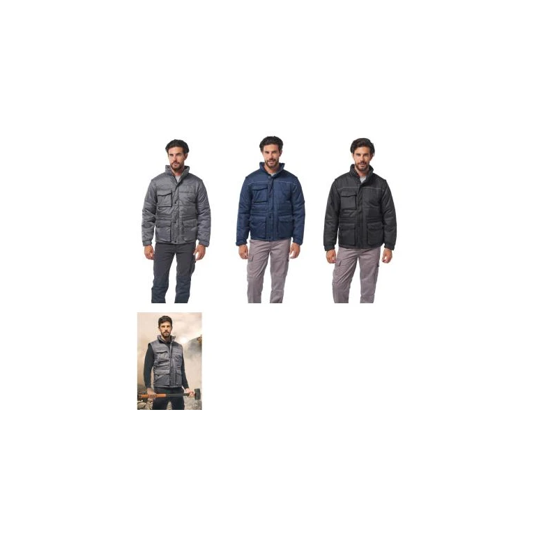 Chaqueta de trabajo Logica Multibolsillos Mangas desmontables BALTIC1