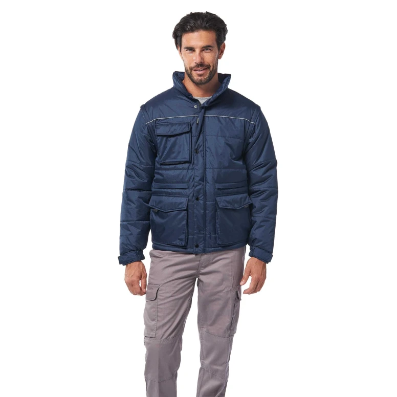 Chaqueta de trabajo Logica Multibolsillos Mangas desmontables BALTIC1