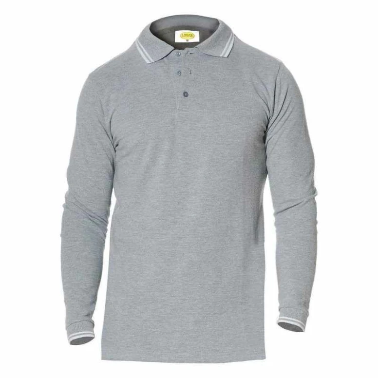 Polo de trabajo de mangas largas Logica 100% Algodón RALF1-L