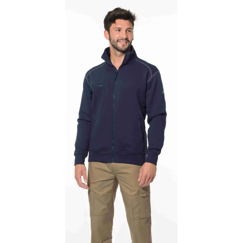 Sudadera de trabajo con cremallera larga Logica SOGNA1-L