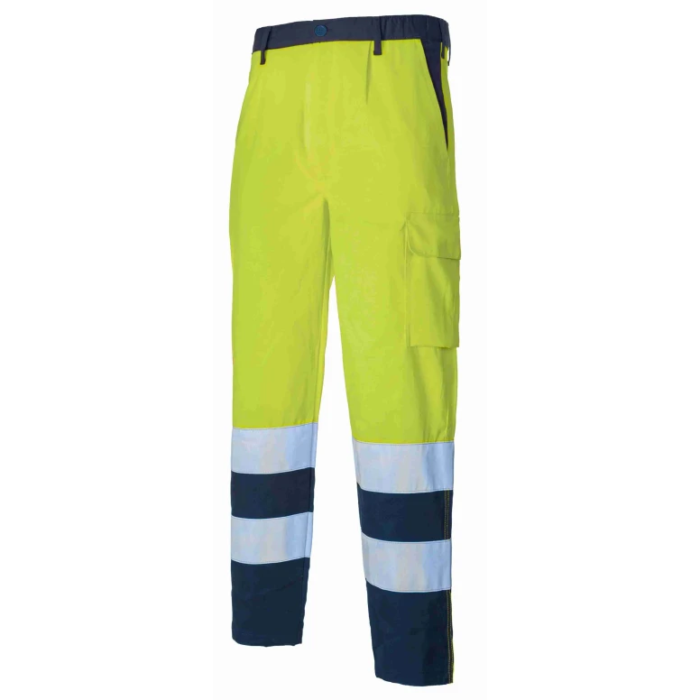 Pantalón de trabajo Alta Visibilidad Multibolsillos Logica 831HV/G-L