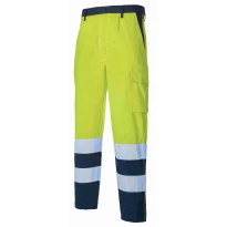 Pantalón de trabajo Alta Visibilidad Multibolsillos Logica 831HV/G-L