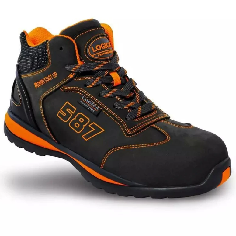 Zapatos de seguridad altos Logica Nabuk Metal-free S3 SRA ALFA-44