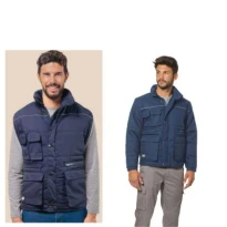 Chaqueta de trabajo Logica Multibolsillos Mangas desmontables FIORD