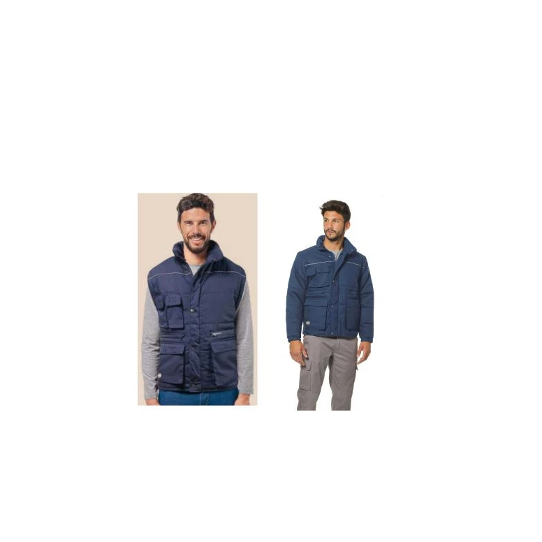 Chaqueta de trabajo Logica Multibolsillos Mangas desmontables FIORD