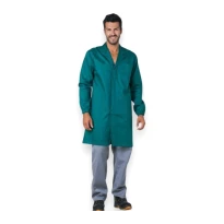 Bata de trabajo 100% Algodón Massaua Logica 9100VERDE-L