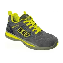 Zapatos de seguridad bajos Metal-free Cuero gamuza Logica S1P SIGMA-44