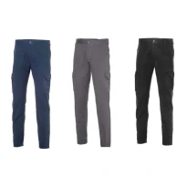 Pantalón de trabajo Stretch Multibolsillos Logica LOGIFIT1T-50